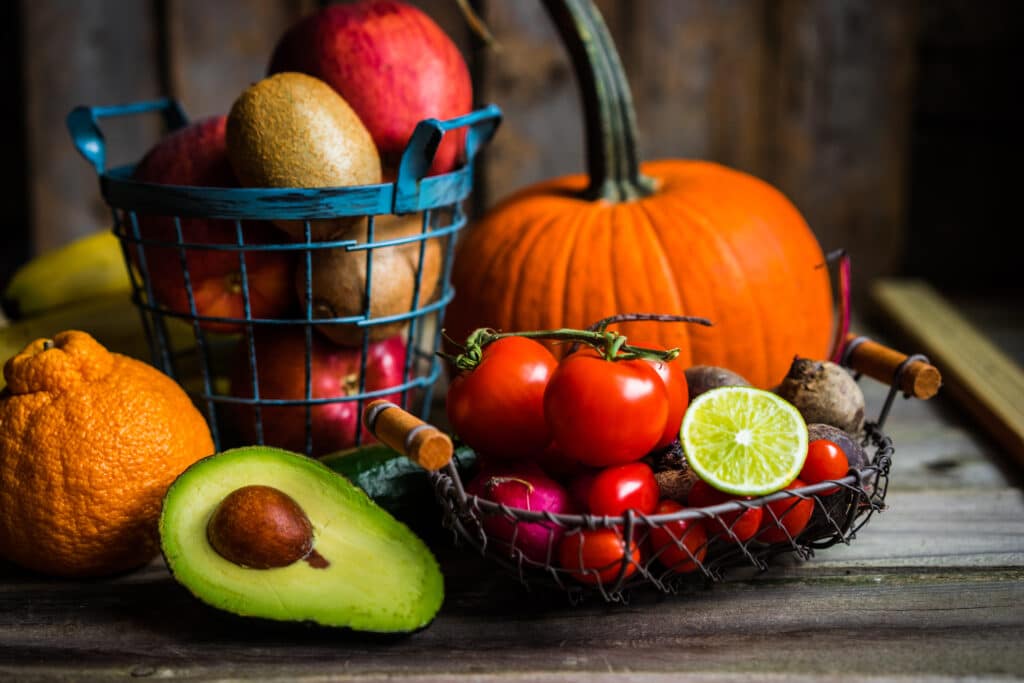 高脂肪低碳水化合物食物清单-水果和蔬菜