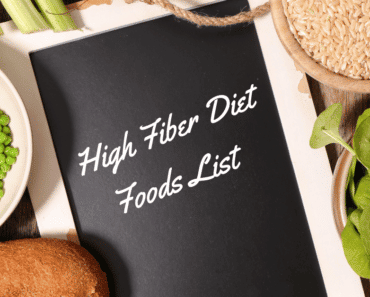 高纤维饮食食品清单